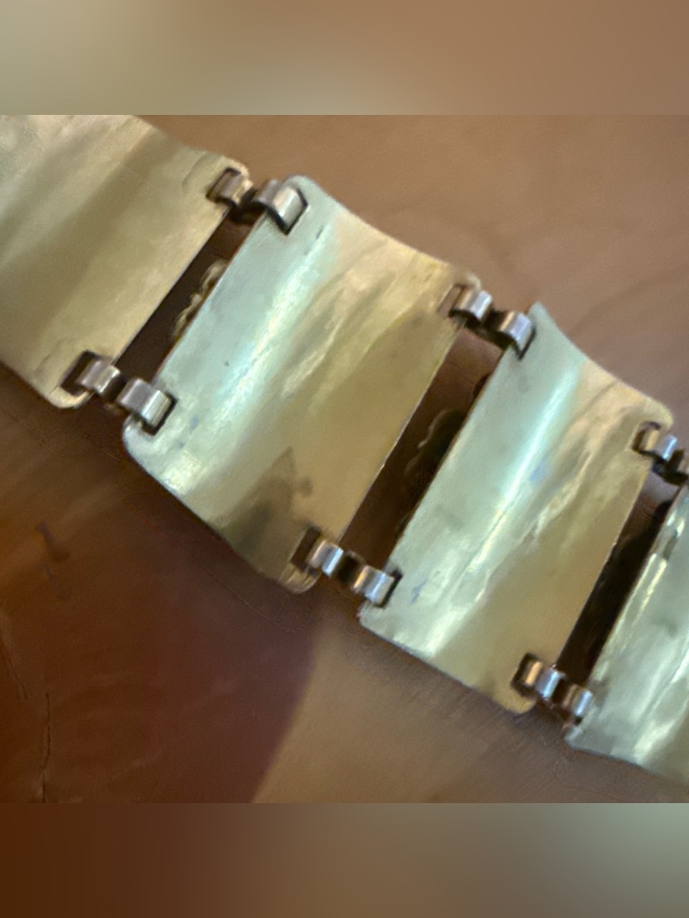 Vintage-Style western tigers eyePanel Bracelet - Women Jewelry boho - Picture 3 of 8